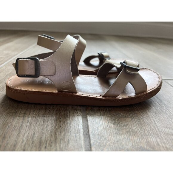 Girls Freshly Picked Gold Sandals Size 13 - Picture 2 of 8